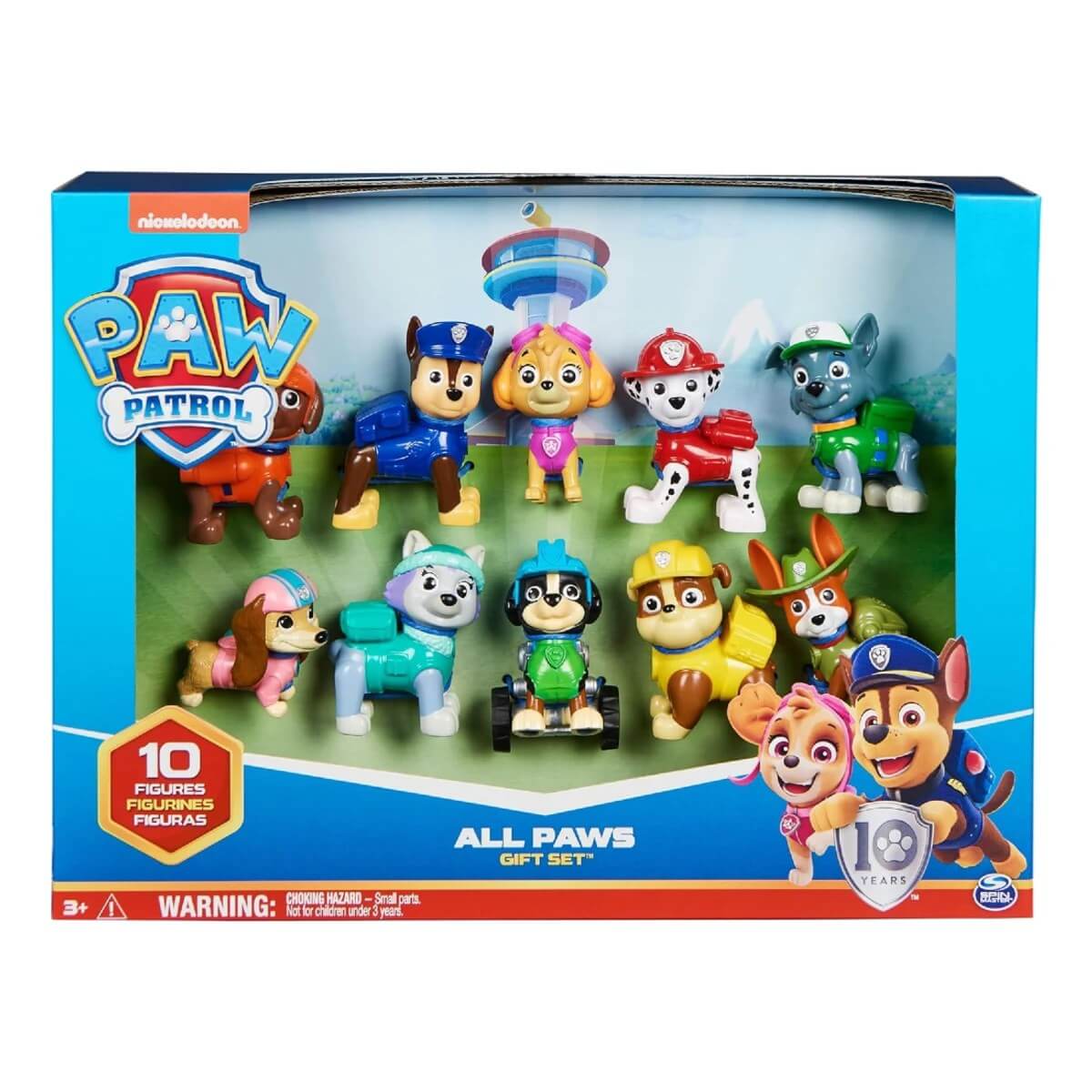 Paw Patrol All Paws 10'lu Figür Seti 6065255 - Roket Oyuncak