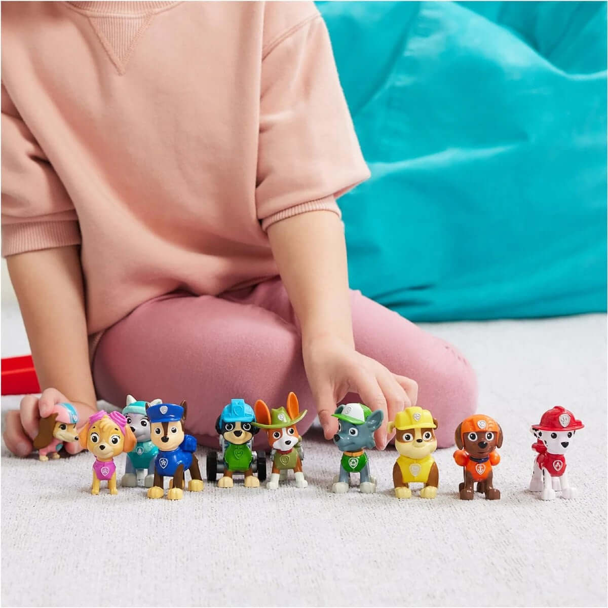 Paw Patrol All Paws 10'lu Figür Seti 6065255 - Roket Oyuncak