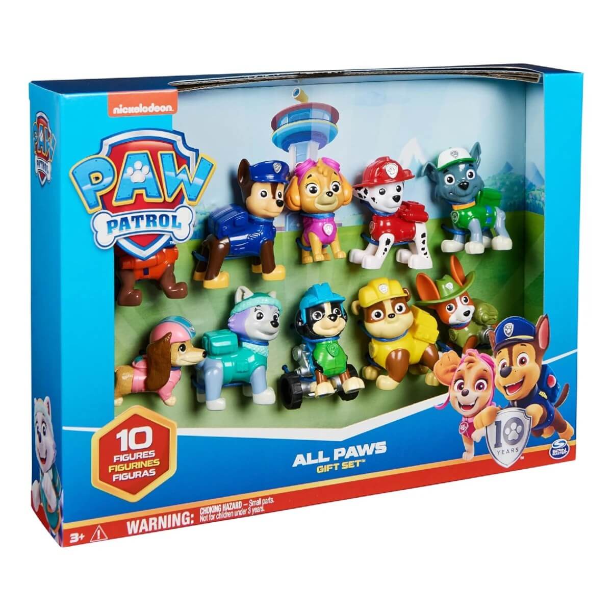 Paw Patrol All Paws 10'lu Figür Seti 6065255 - Roket Oyuncak