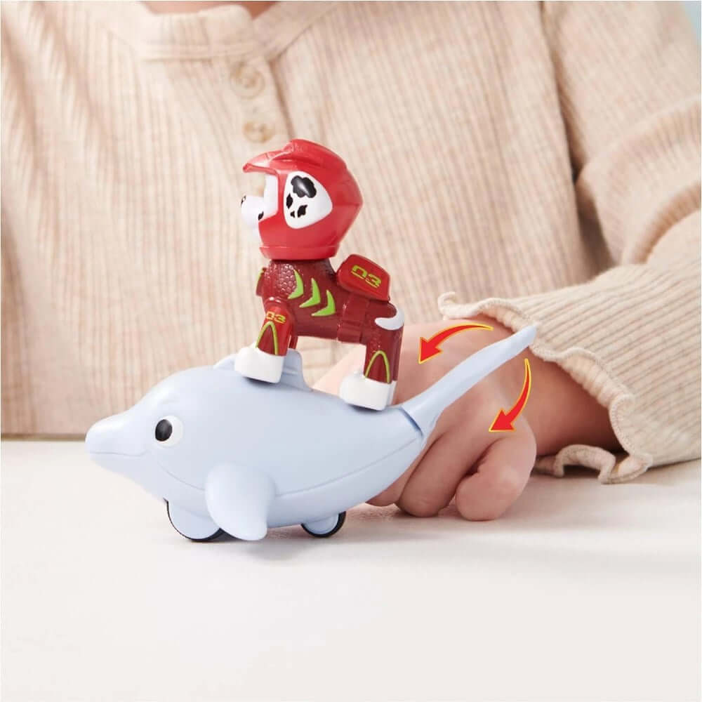 Paw Patrol Aqua Pups Kahramanlar Marshall And Dophin - Roket Oyuncak