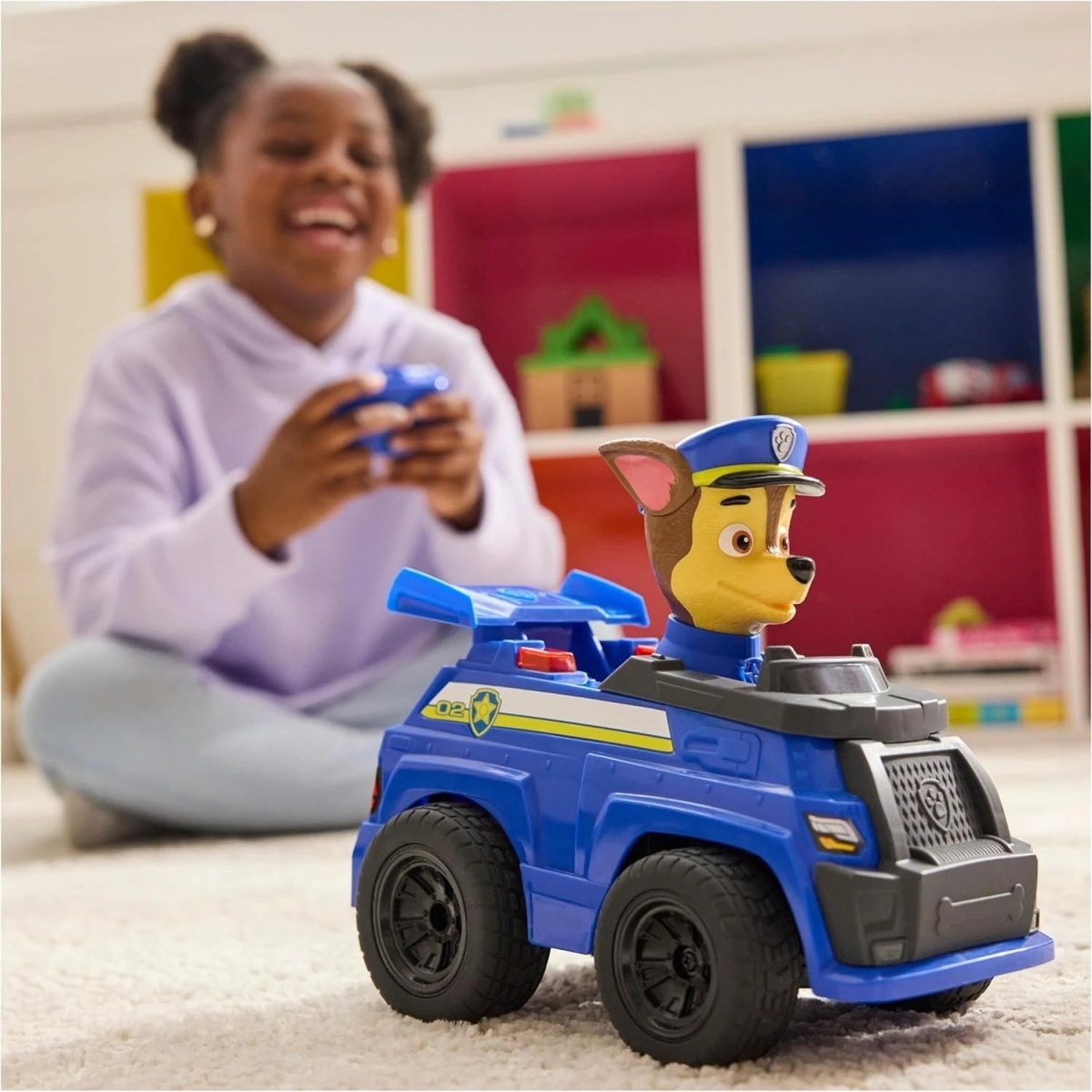 Paw Patrol Chase Uzaktan Kumandalı Polis Arabası 25 Cm Işıklı Lisanslı RC Araç Kolay Kontrollü Oyuncak 3 Yaş Üzeri - Roket Oyuncak