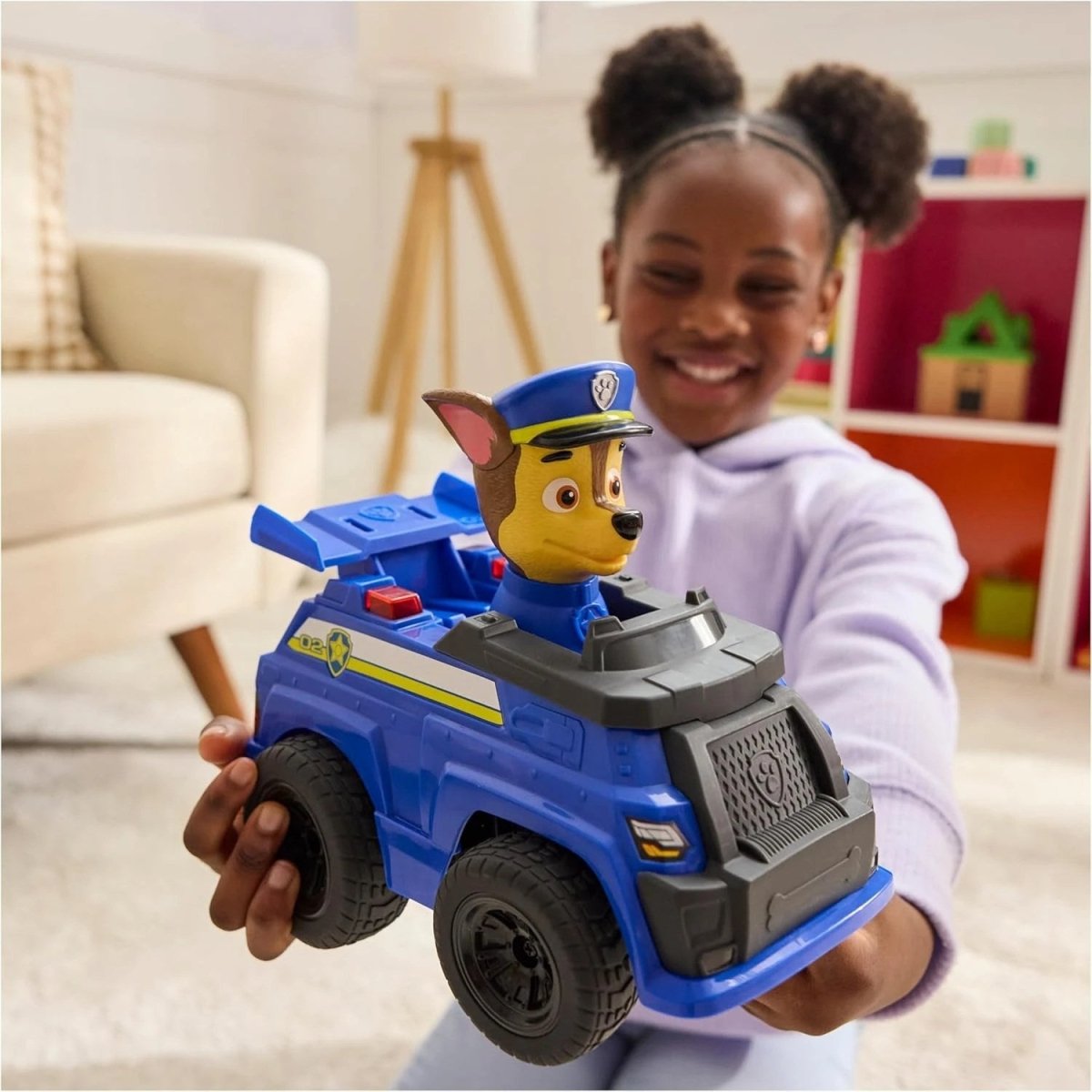 Paw Patrol Chase Uzaktan Kumandalı Polis Arabası 25 Cm Işıklı Lisanslı RC Araç Kolay Kontrollü Oyuncak 3 Yaş Üzeri - Roket Oyuncak