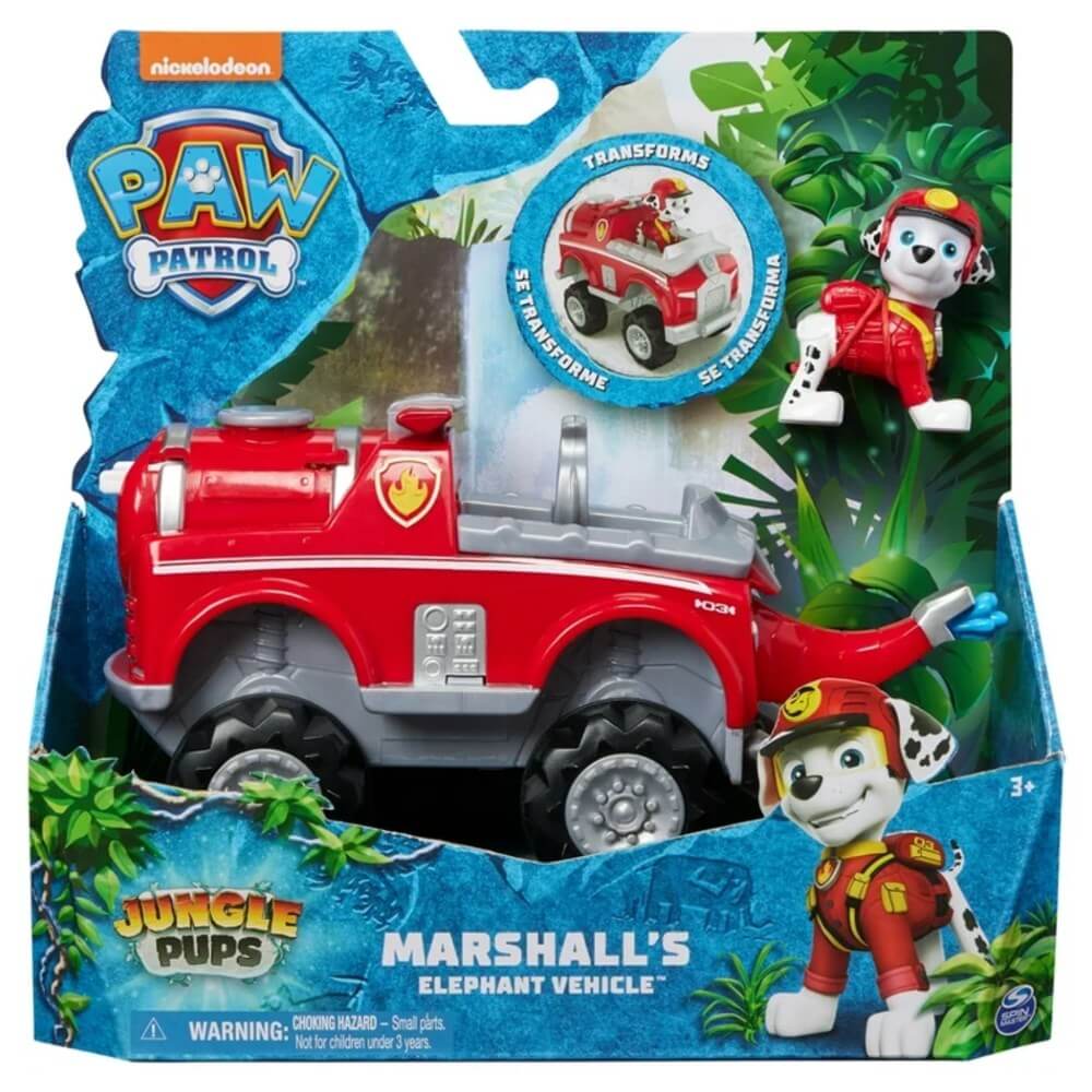 Paw Patrol Jungle Pups Temalı Araçlar Marshall - Roket Oyuncak