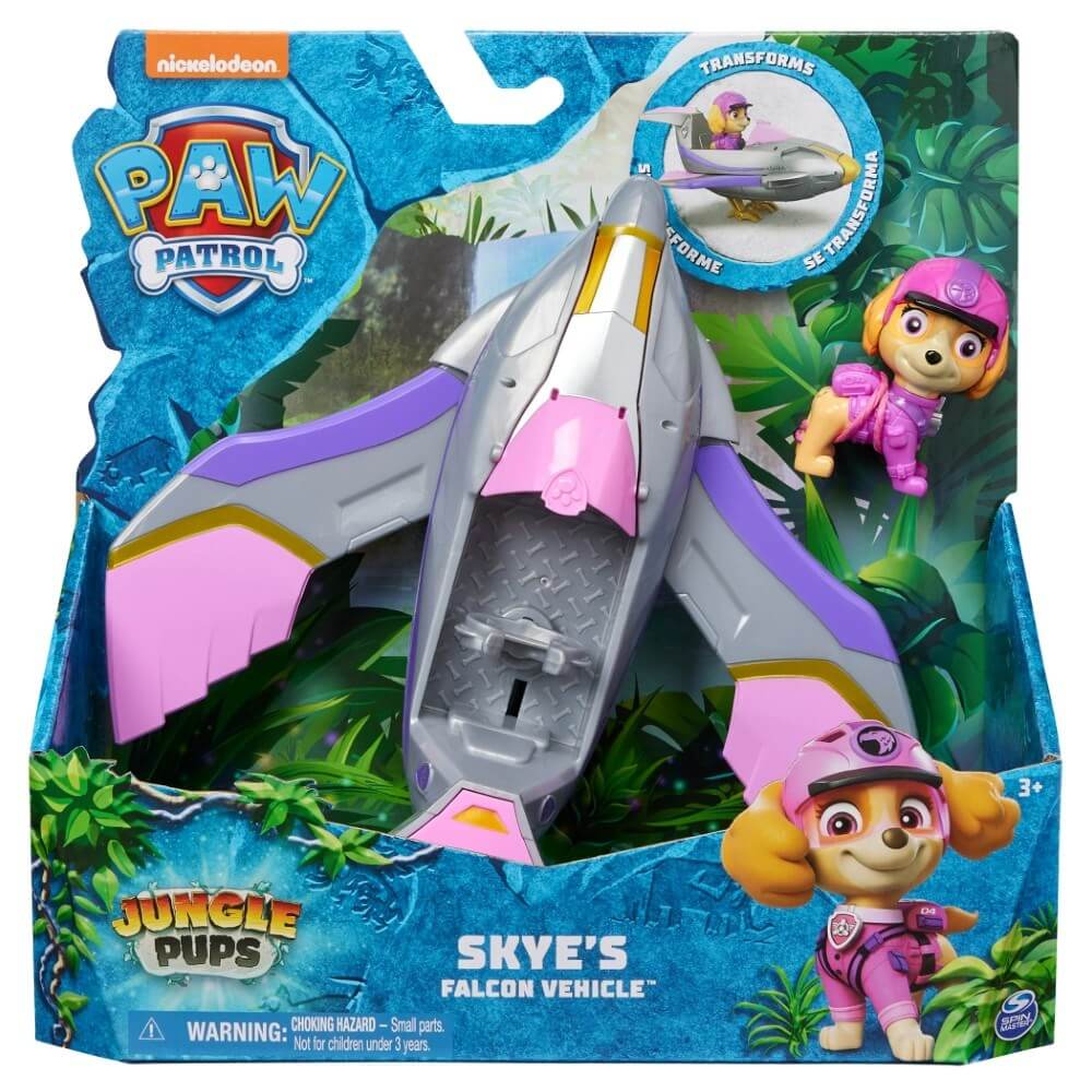 Paw Patrol Jungle Pups Temalı Araçlar Skye - Roket Oyuncak