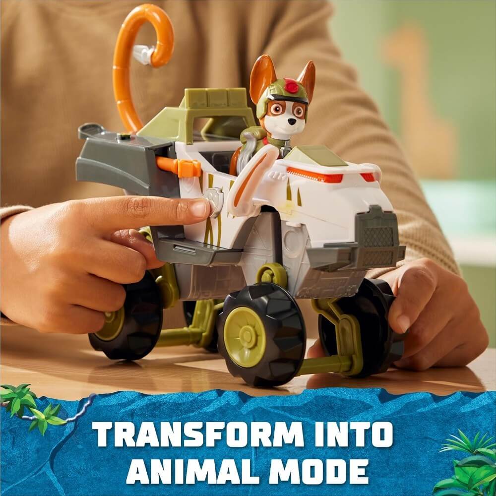 Paw Patrol Jungle Pups Temalı Araçlar Tracker - Roket Oyuncak