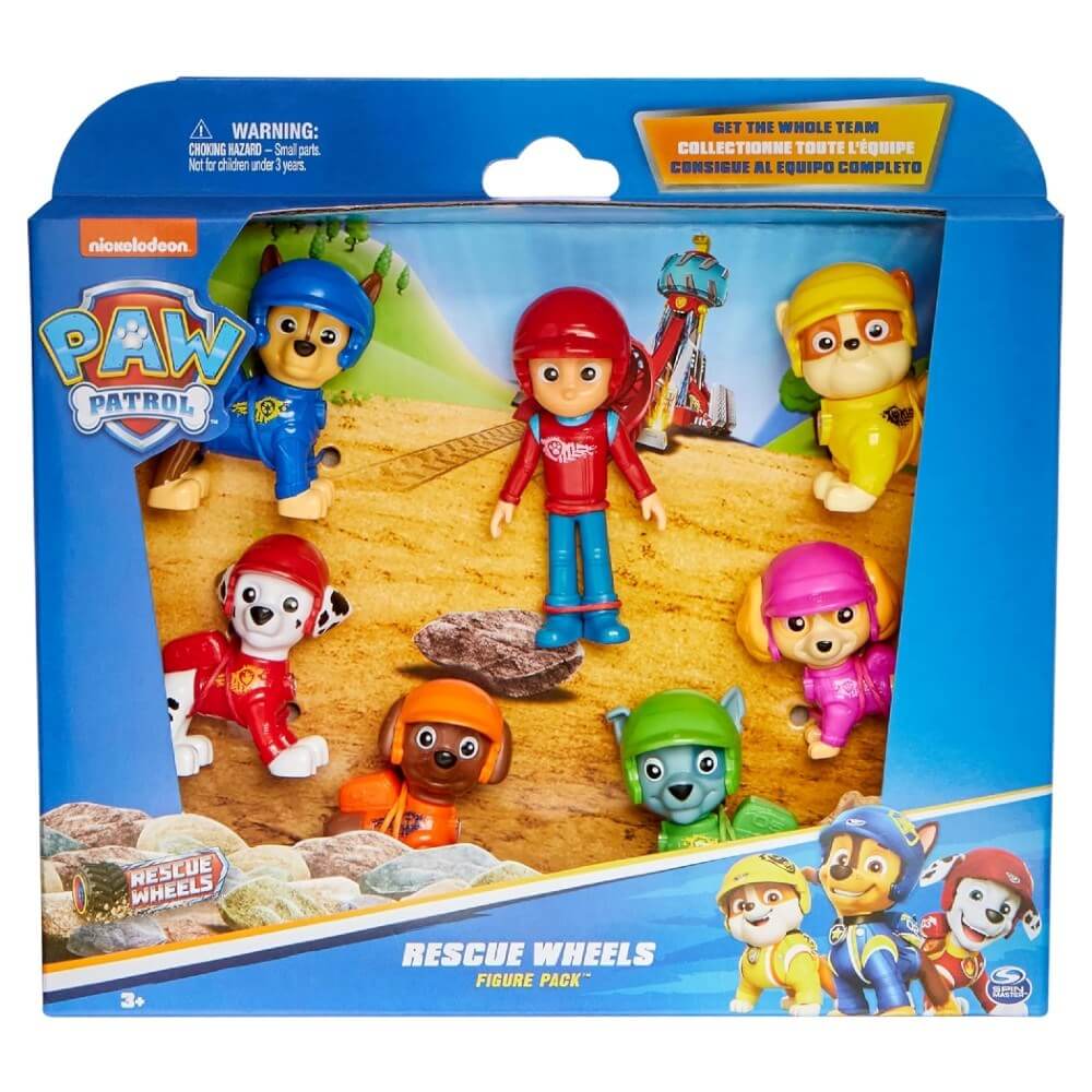 Paw Patrol Rescue Wheels 7’li Figür Seti 6070443 - Roket Oyuncak