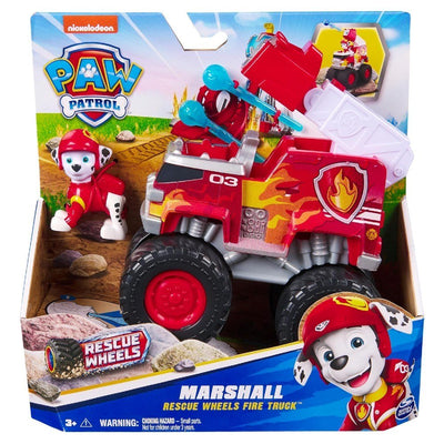 Paw Patrol Rescue Wheels Temalı Araçlar Marshall - Roket Oyuncak
