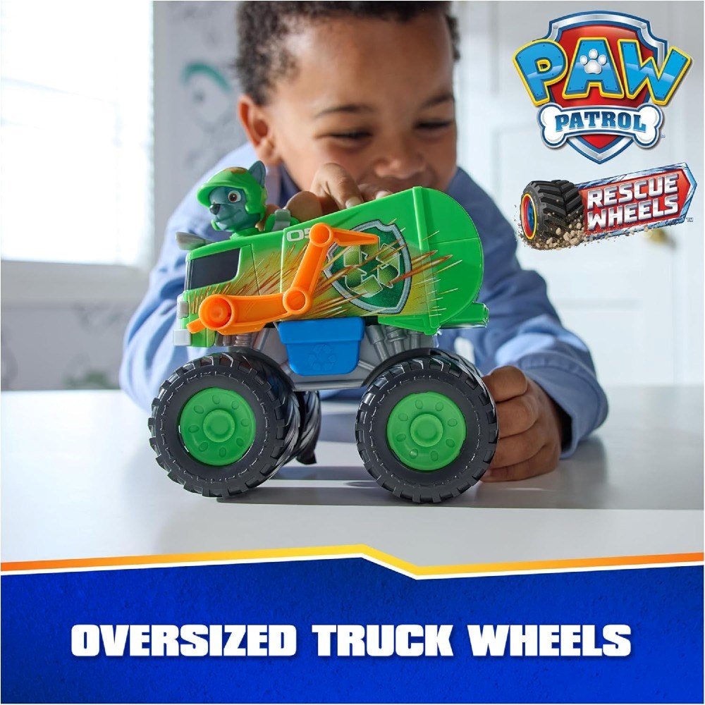 Paw Patrol Rescue Wheels Temalı Araçlar Rocky - Roket Oyuncak