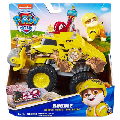 Paw Patrol Rescue Wheels Temalı Araçlar Rubble - Roket Oyuncak