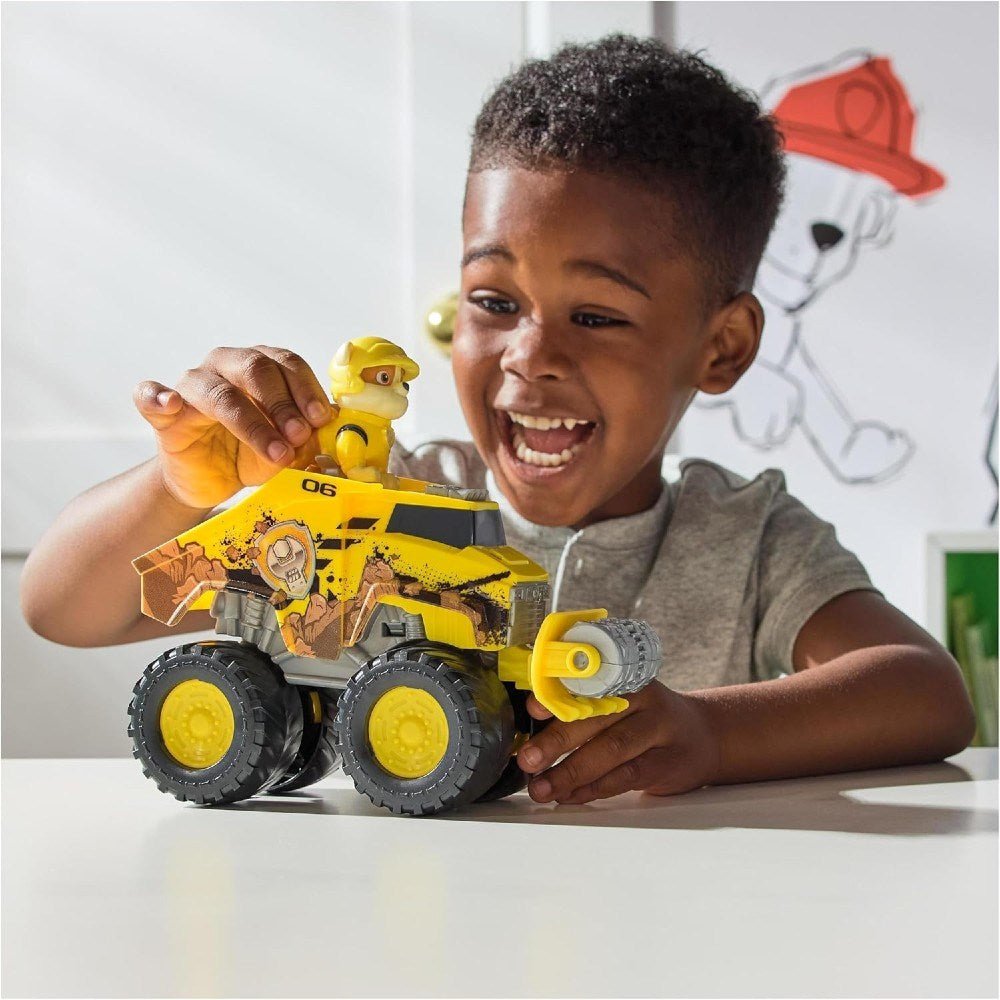 Paw Patrol Rescue Wheels Temalı Araçlar Rubble - Roket Oyuncak