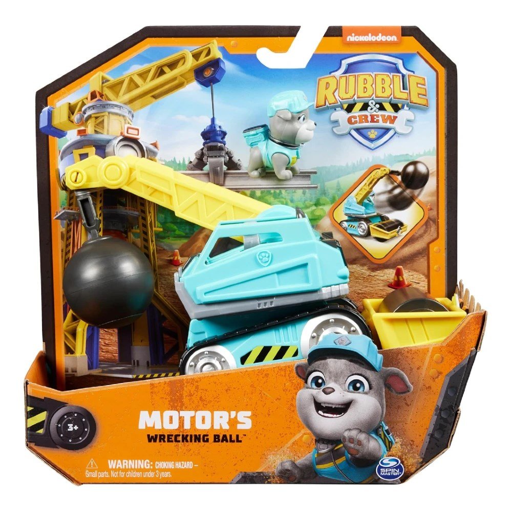 Paw Patrol Rubble & Crew İnşaat Araçları Rubble Motor - Roket Oyuncak