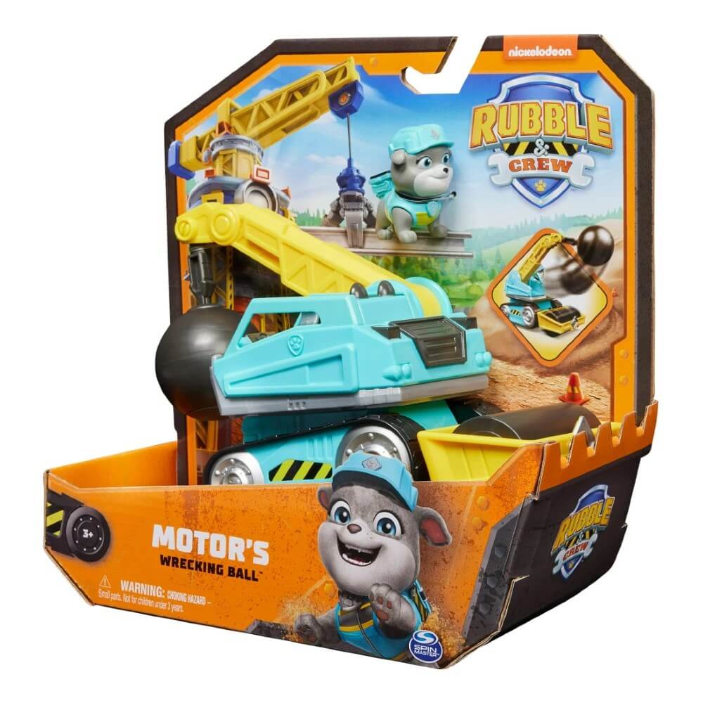 Paw Patrol Rubble & Crew İnşaat Araçları Rubble Motor - Roket Oyuncak