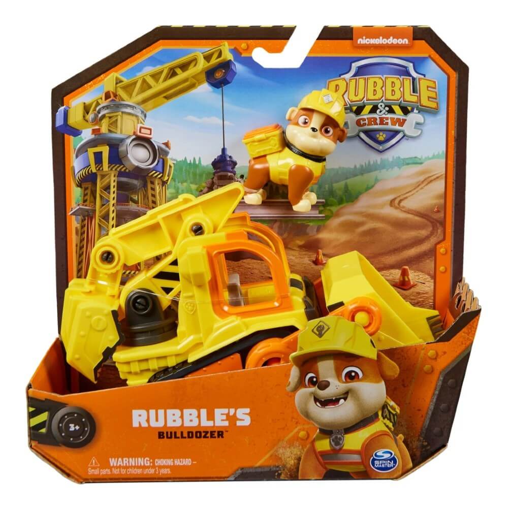 Paw Patrol Rubble & Crew İnşaat Araçları Rubble - Roket Oyuncak