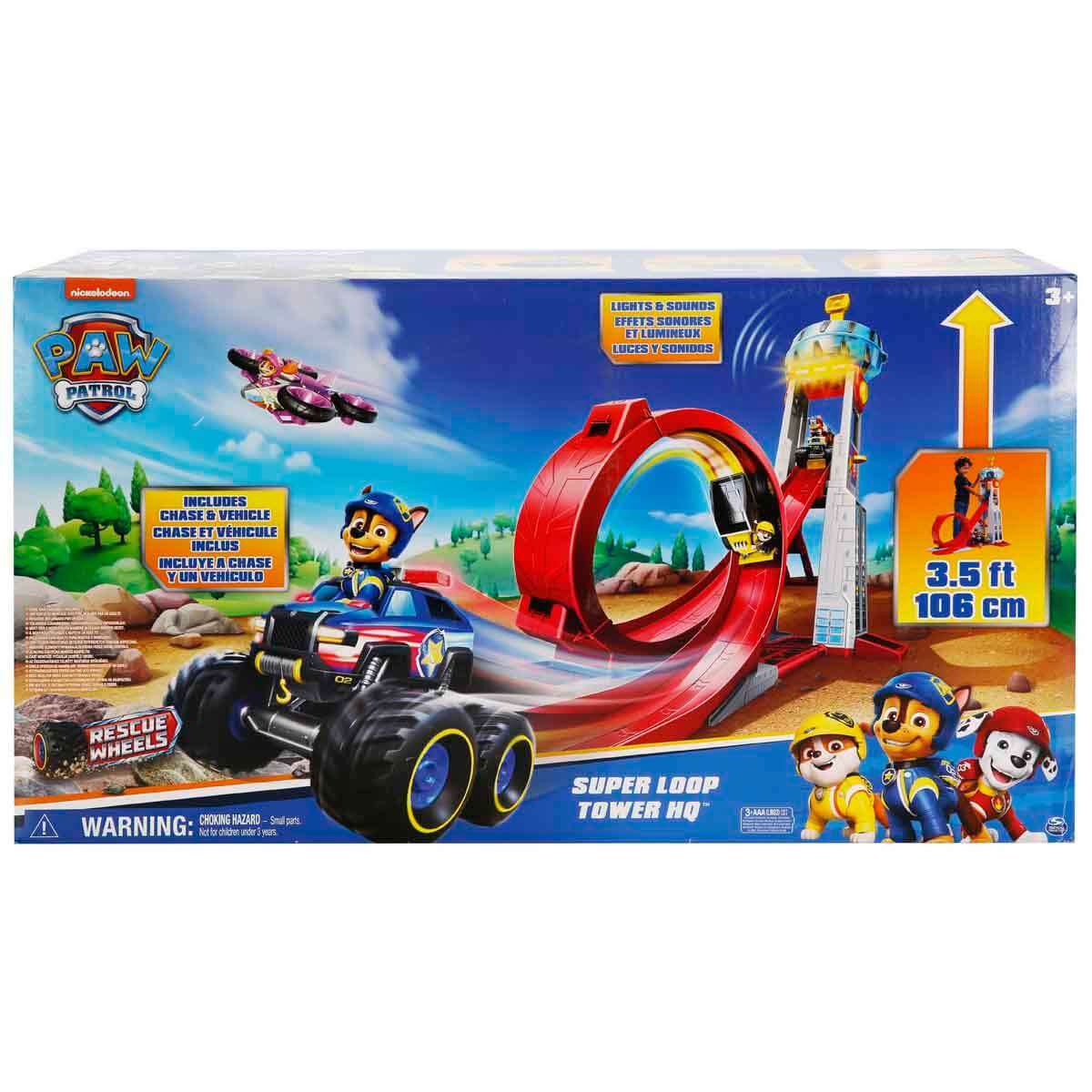 Paw Patrol Sesli ve Işıklı Rescue Wheels Temalı Oyun Seti 106 cm - Roket Oyuncak