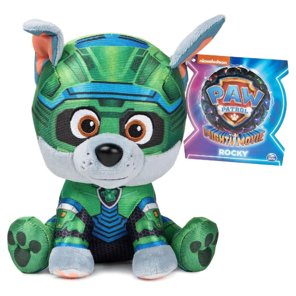 Paw Patrol The Mighty Movie Pelüş 15 Cm Rocky - Roket Oyuncak