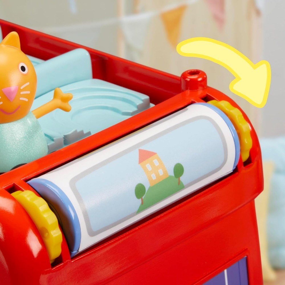 Peppa Pig 2in1 Parti Otobüsü Oyun Seti F8881 - Roket Oyuncak