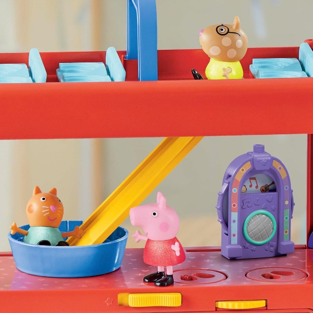 Peppa Pig 2in1 Parti Otobüsü Oyun Seti F8881 - Roket Oyuncak