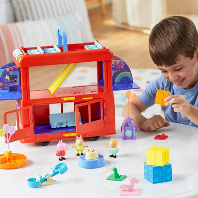 Peppa Pig 2in1 Parti Otobüsü Oyun Seti F8881 - Roket Oyuncak