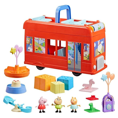 Peppa Pig 2in1 Parti Otobüsü Oyun Seti F8881 - Roket Oyuncak
