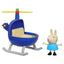 Peppa Pig Figür ve Araç Seti Rebecca ve Helikopter F2742 - Roket Oyuncak