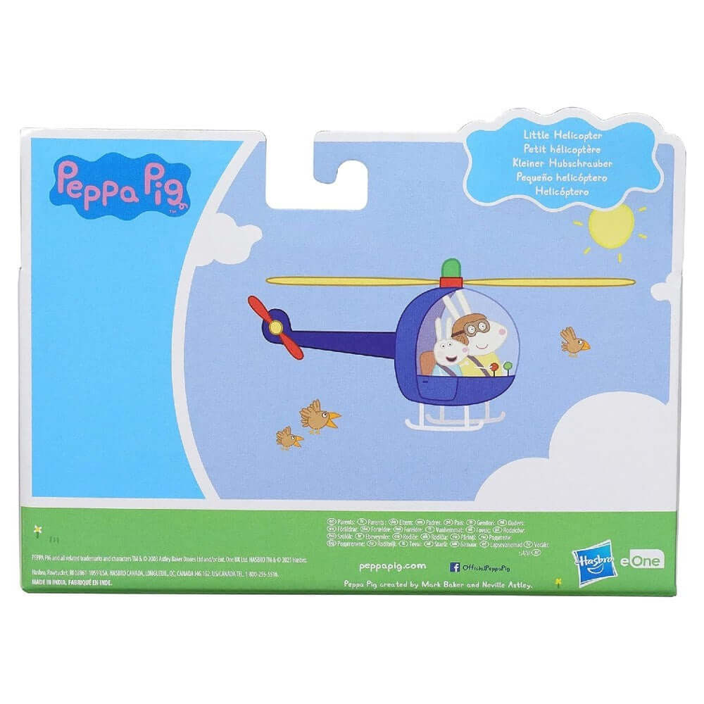 Peppa Pig Figür ve Araç Seti Rebecca ve Helikopter F2742 - Roket Oyuncak