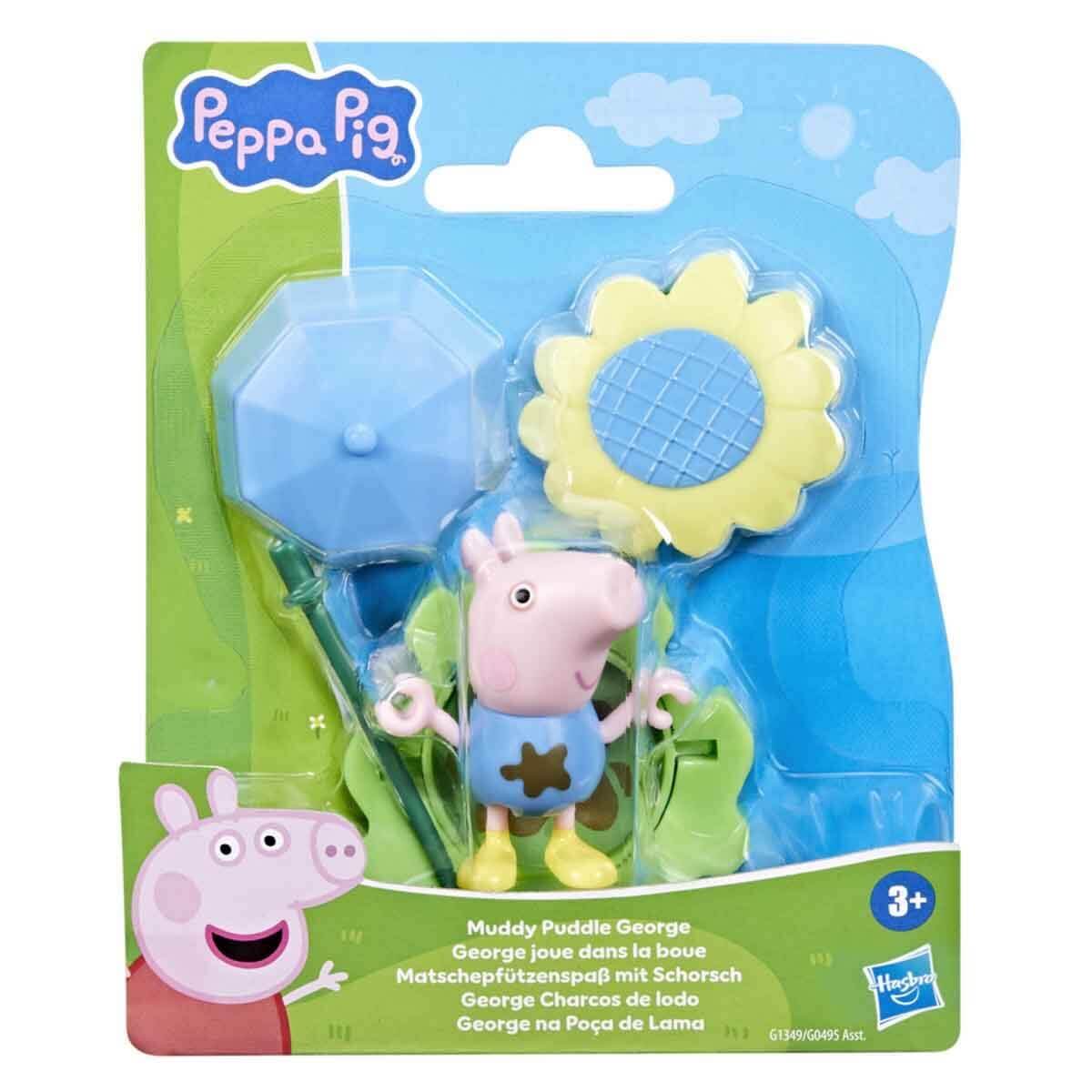 Peppa Pig Muddy Pudle Friends Figür George G1349 - Roket Oyuncak