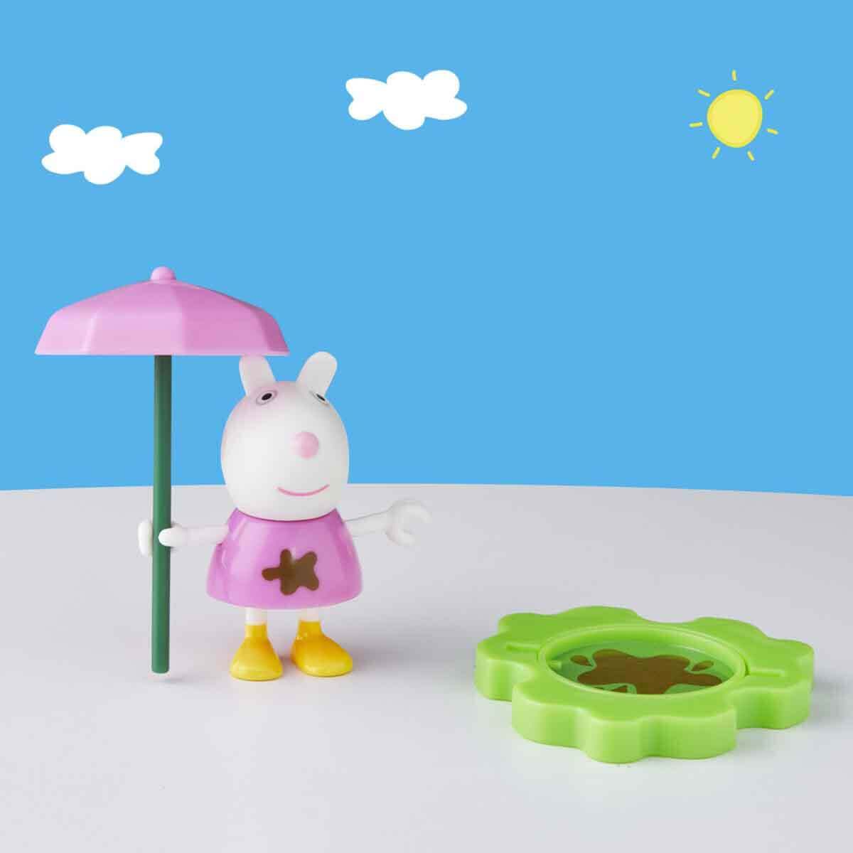 Peppa Pig Muddy Pudle Friends Figür Suzy G1350 - Roket Oyuncak