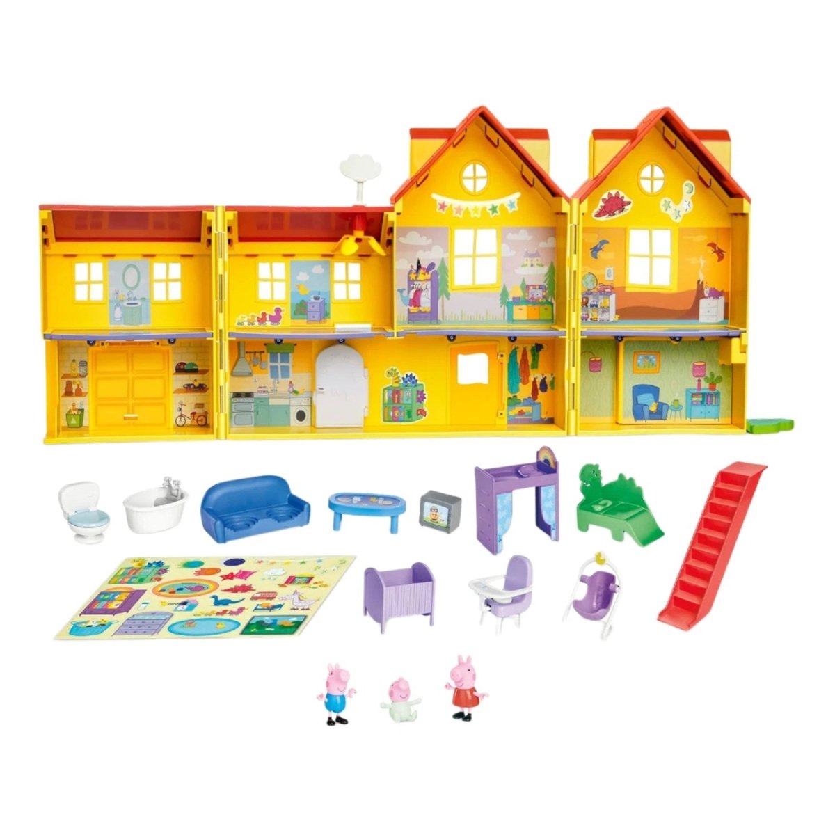 Peppa Pig Peppa'nın Büyük Aile Evi Seti G0508 - Roket Oyuncak