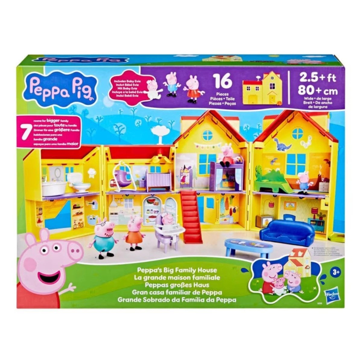 Peppa Pig Peppa'nın Büyük Aile Evi Seti G0508 - Roket Oyuncak