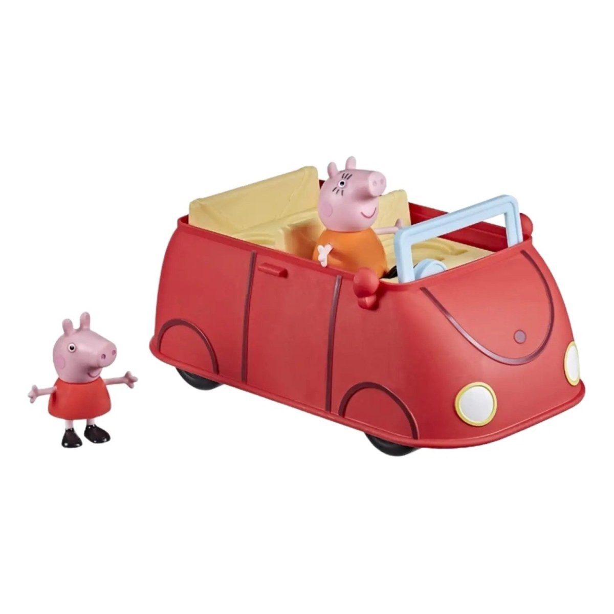 Peppa Pig Peppa'nın Sesli Kırmızı Aile Arabası F2184 - Roket Oyuncak