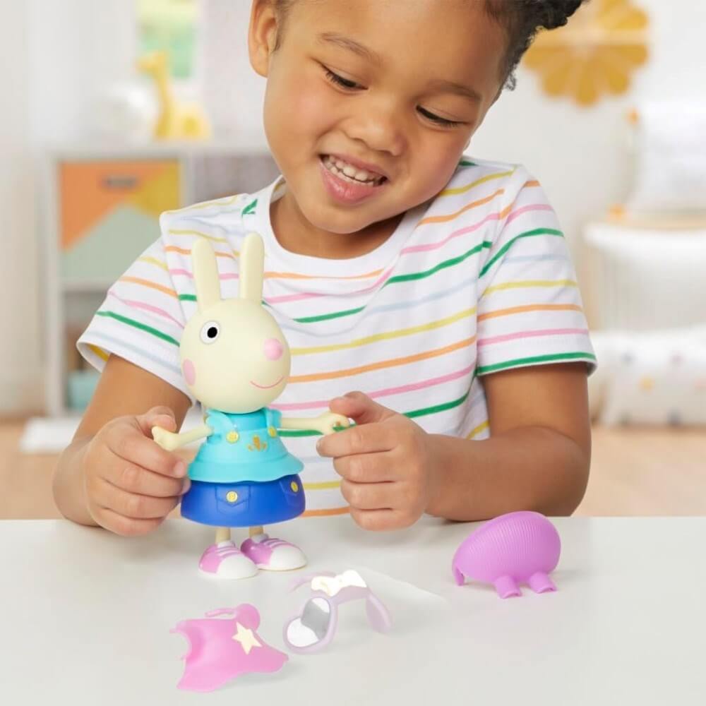 Peppa Pig ve Arkadaşları Kıyafet Giydirme Rebecca Rabbit G0329 - Roket Oyuncak