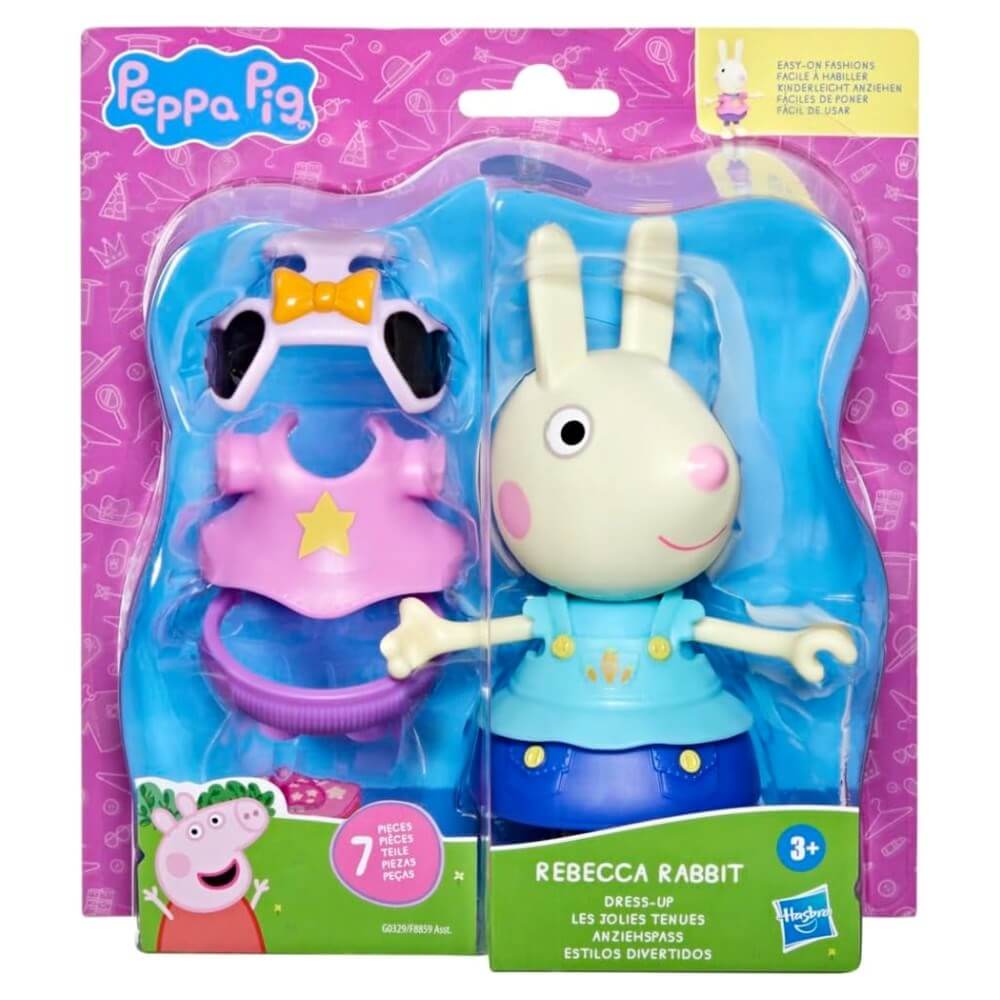 Peppa Pig ve Arkadaşları Kıyafet Giydirme Rebecca Rabbit G0329 - Roket Oyuncak