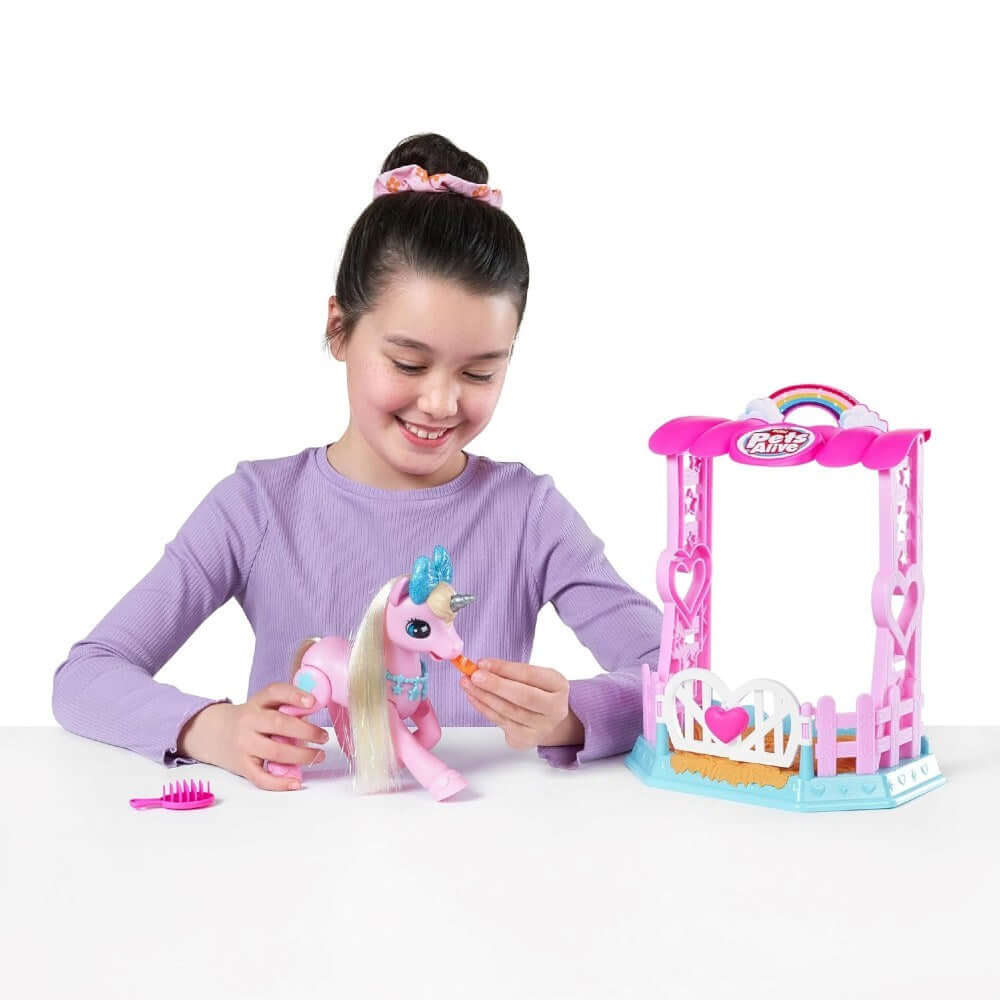 Pets Alive Unicorn Sesli Ve Işıklı Oyun Seti - Roket Oyuncak