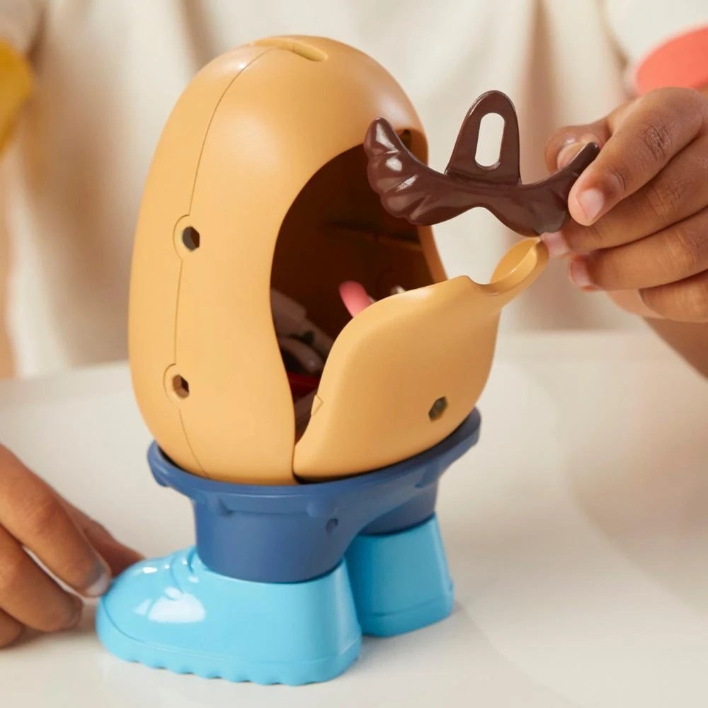 Playskool Bay Patates Kafa Klasik Figür Seti 13 Parçalı Yaratıcı Tasarım ve Saklama Bölmeli Okul Öncesi Eğitici Oyuncak - Roket Oyuncak