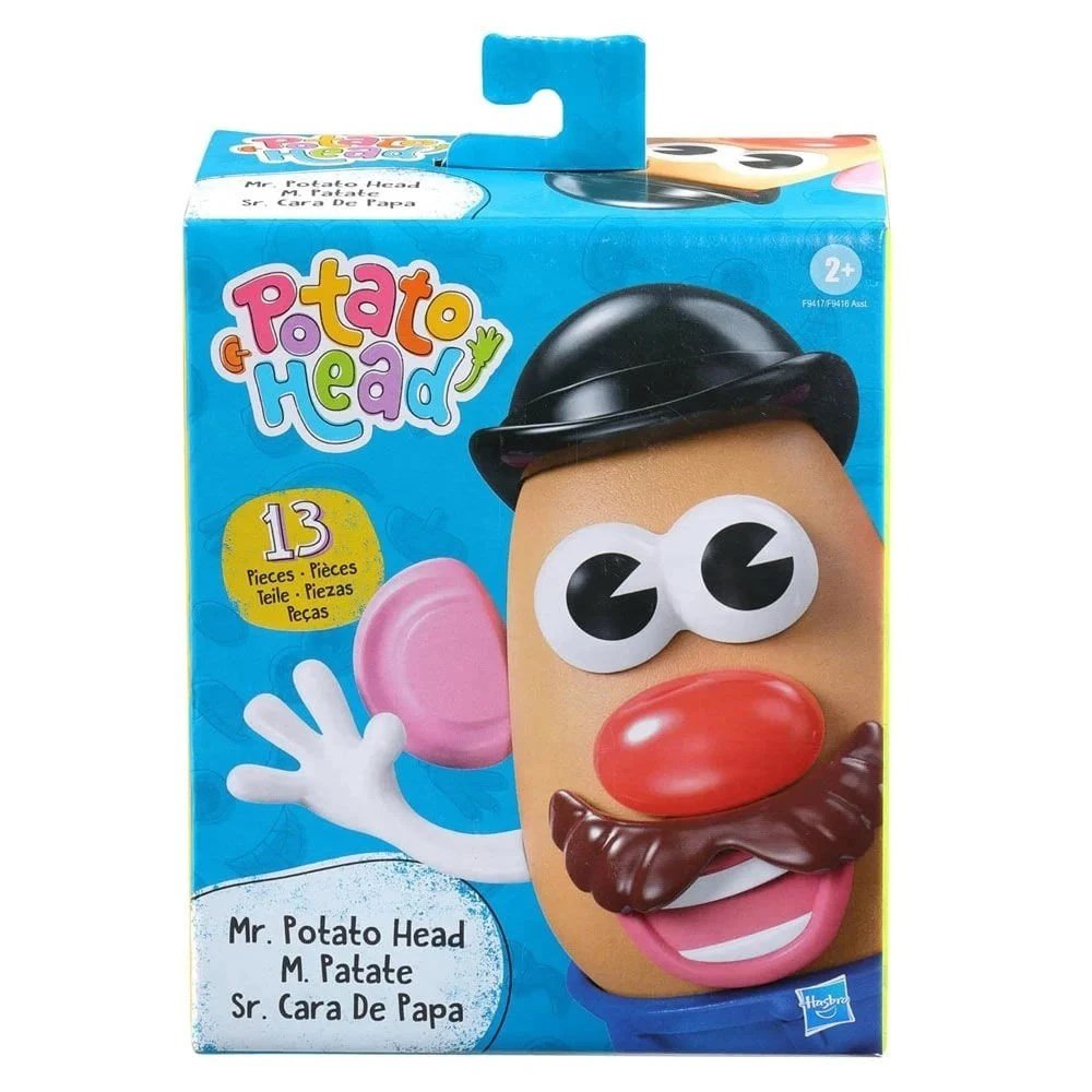 Playskool Bay Patates Kafa Klasik Figür Seti 13 Parçalı Yaratıcı Tasarım ve Saklama Bölmeli Okul Öncesi Eğitici Oyuncak - Roket Oyuncak