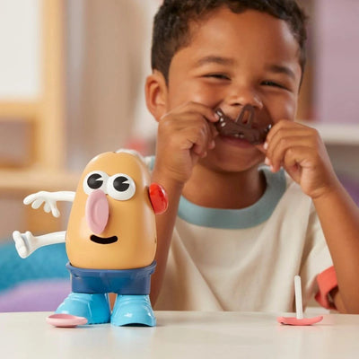 Playskool Bay Patates Kafa Klasik Figür Seti 13 Parçalı Yaratıcı Tasarım ve Saklama Bölmeli Okul Öncesi Eğitici Oyuncak - Roket Oyuncak