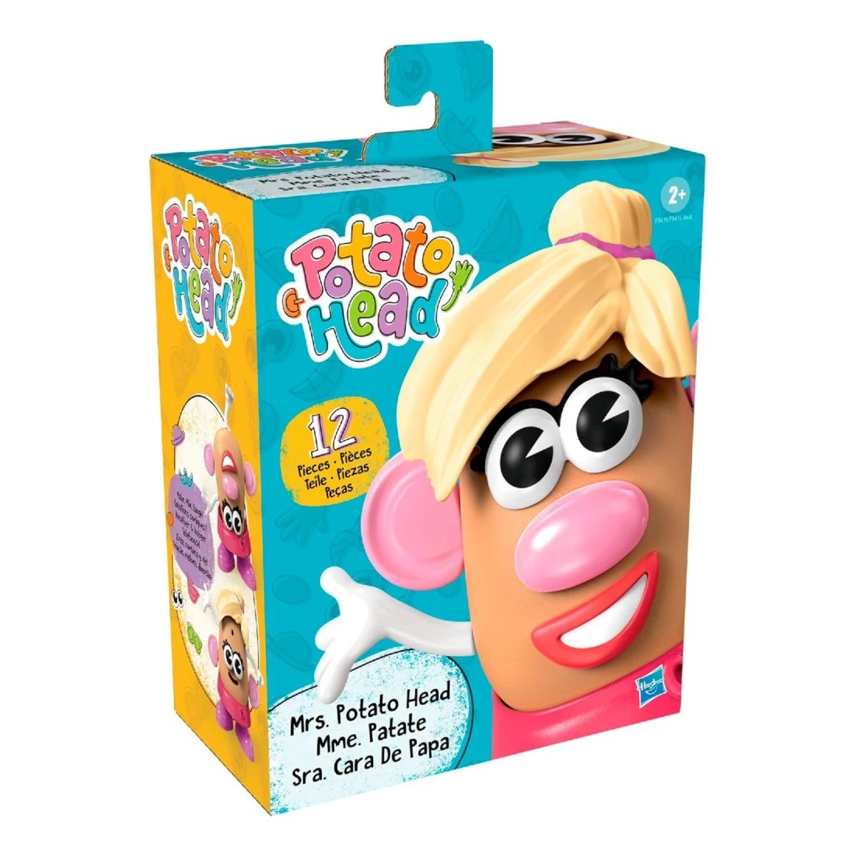 Playskool Bayan Patates Kafa Klasik Figür Seti 12 Parçalı Yaratıcı Tasarım ve Saklama Bölmeli Okul Öncesi Eğitici Oyuncak - Roket Oyuncak