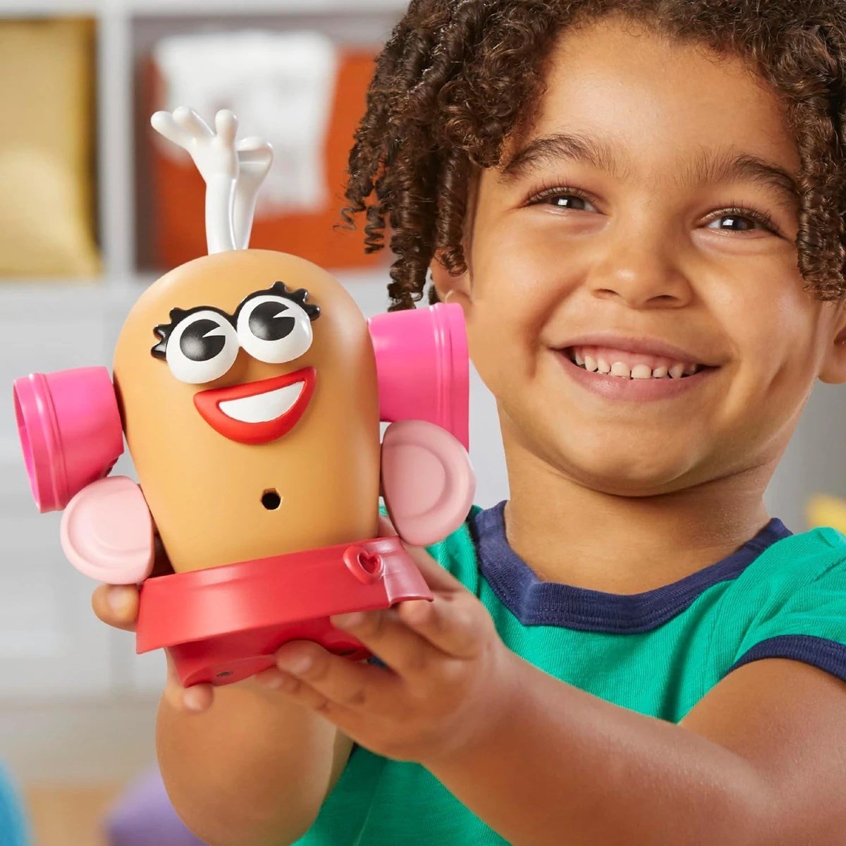 Playskool Bayan Patates Kafa Klasik Figür Seti 12 Parçalı Yaratıcı Tasarım ve Saklama Bölmeli Okul Öncesi Eğitici Oyuncak - Roket Oyuncak