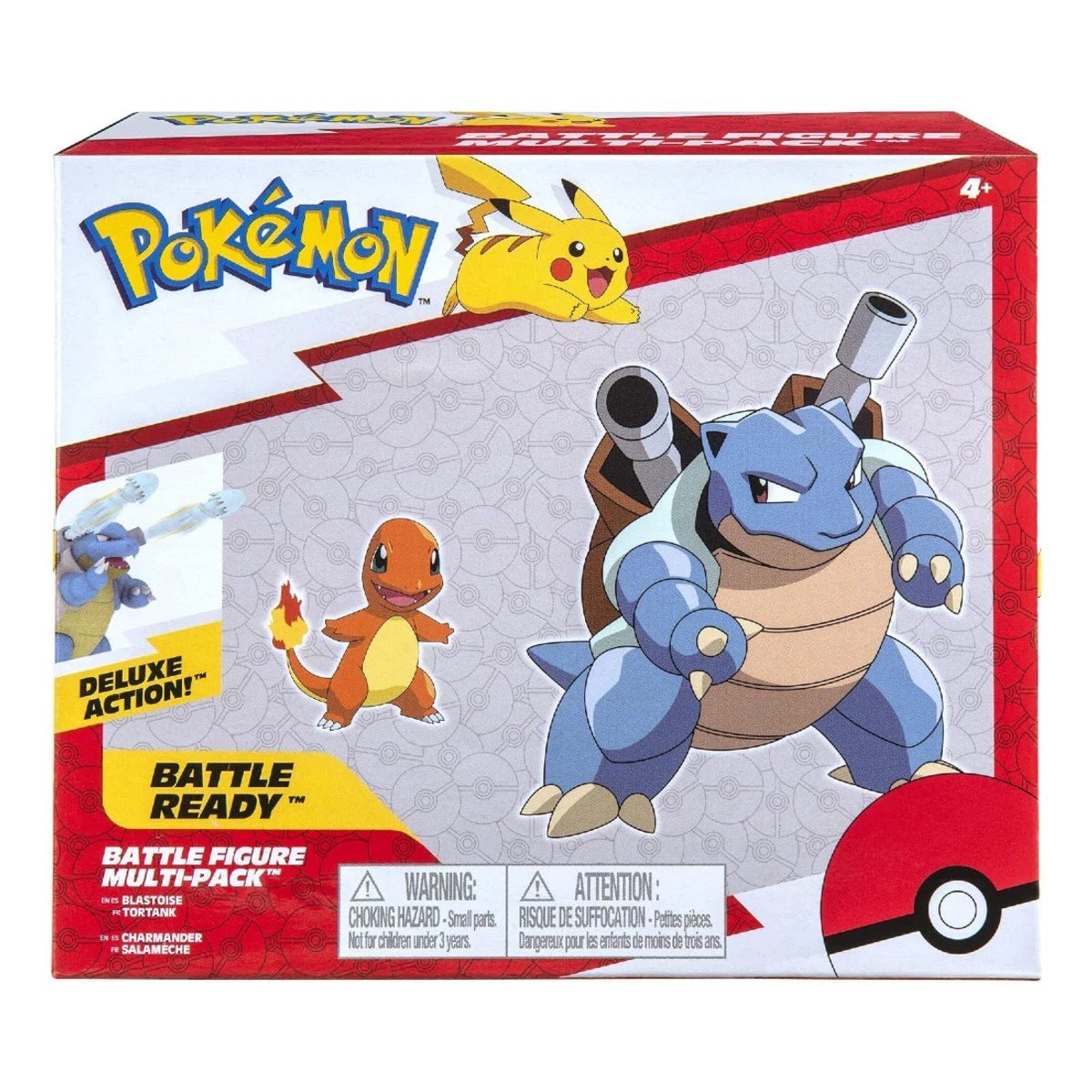 Pokemon Battle 2'li Figür - Blastoise & Charmander - Roket Oyuncak