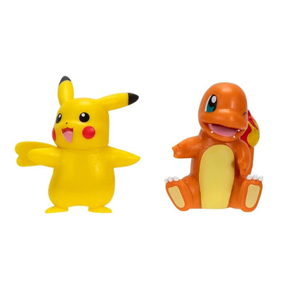 Pokemon Battle 2'li Figür Seti Pikachu & Charmander PKW3585 - Roket Oyuncak
