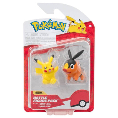 Pokemon Battle 2'li Figür Seti Pikachu & Tepig PKW4067 - Roket Oyuncak