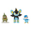 Pokemon Battle 3'lü Figür Axew & Luxio & Piplup PKW3043 - Roket Oyuncak
