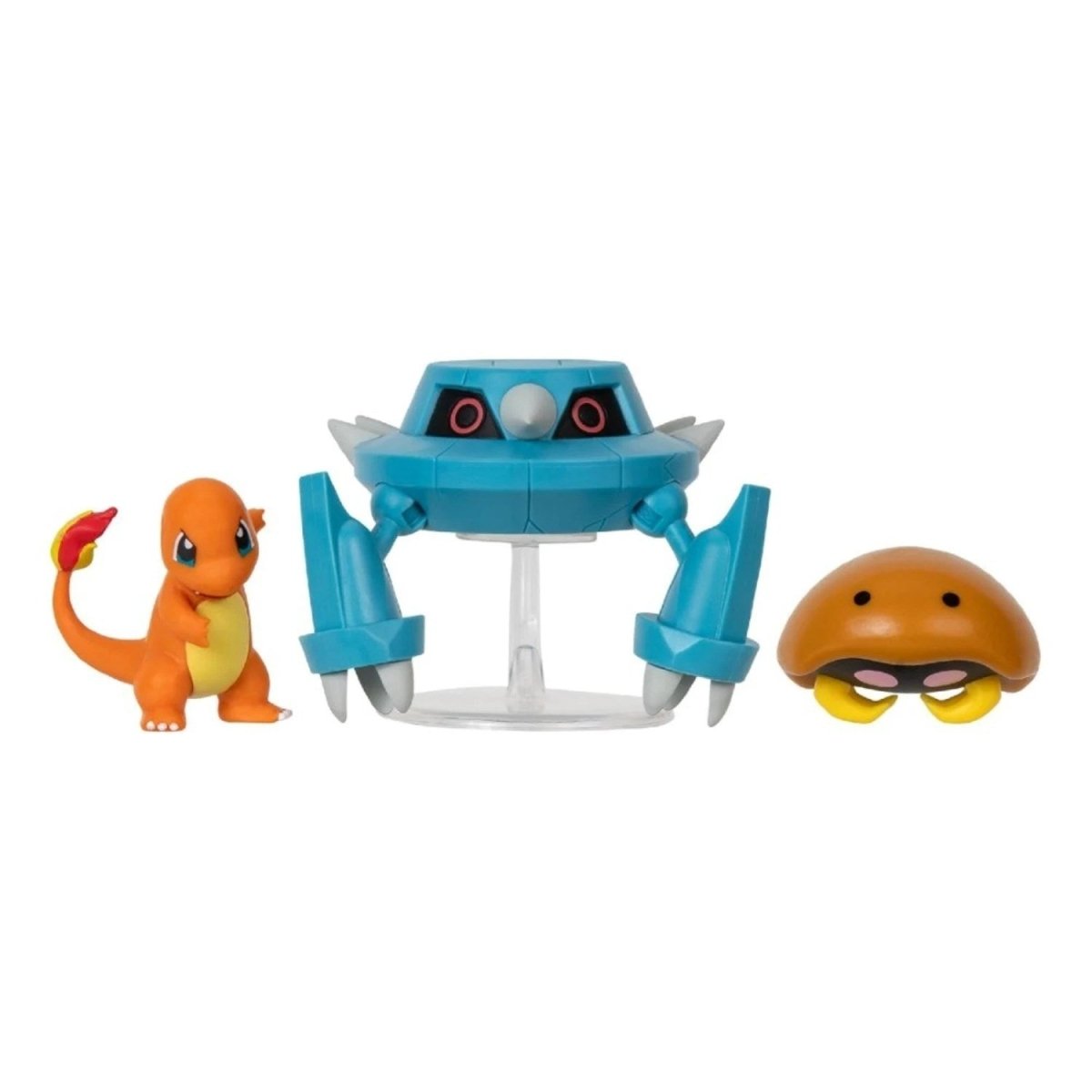 Pokemon Battle 3'lü Figür Seti Charmander & Metang & Kabuto - Roket Oyuncak