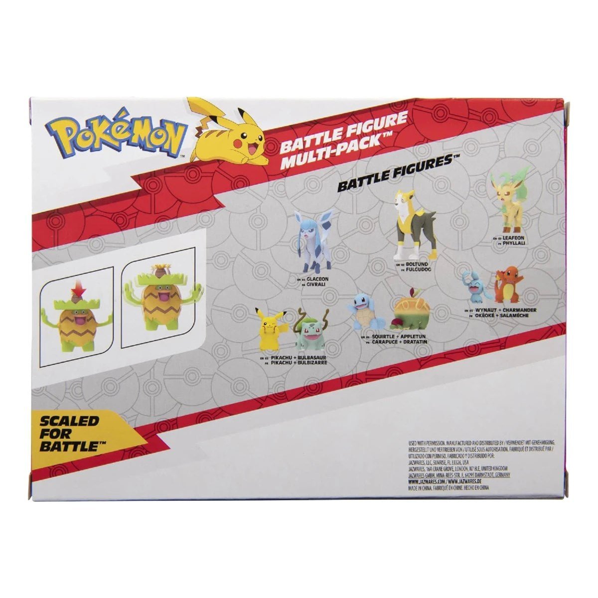 Pokemon Battle 3'lü Figür Seti Ludicolo, Ivysaur & Grookey - Roket Oyuncak