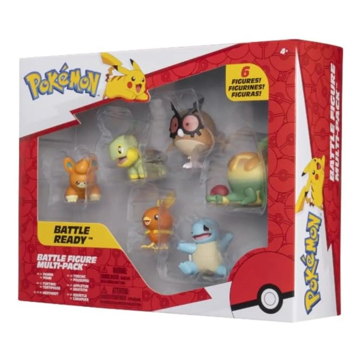 Pokemon Battle 6'lı Figür Seti PKW4098 - Roket Oyuncak