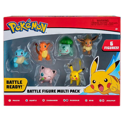 Pokemon Battle 6'lı Figür Seti - Roket Oyuncak