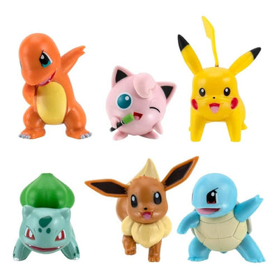 Pokemon Battle 6'lı Figür Seti - Roket Oyuncak