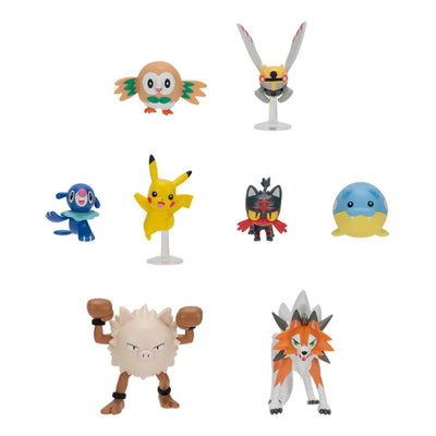 Pokemon Battle 8'li Figür Seti PKW3616 - Roket Oyuncak