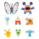 Pokemon Battle 8'li Figür Seti PKW4100 - Roket Oyuncak