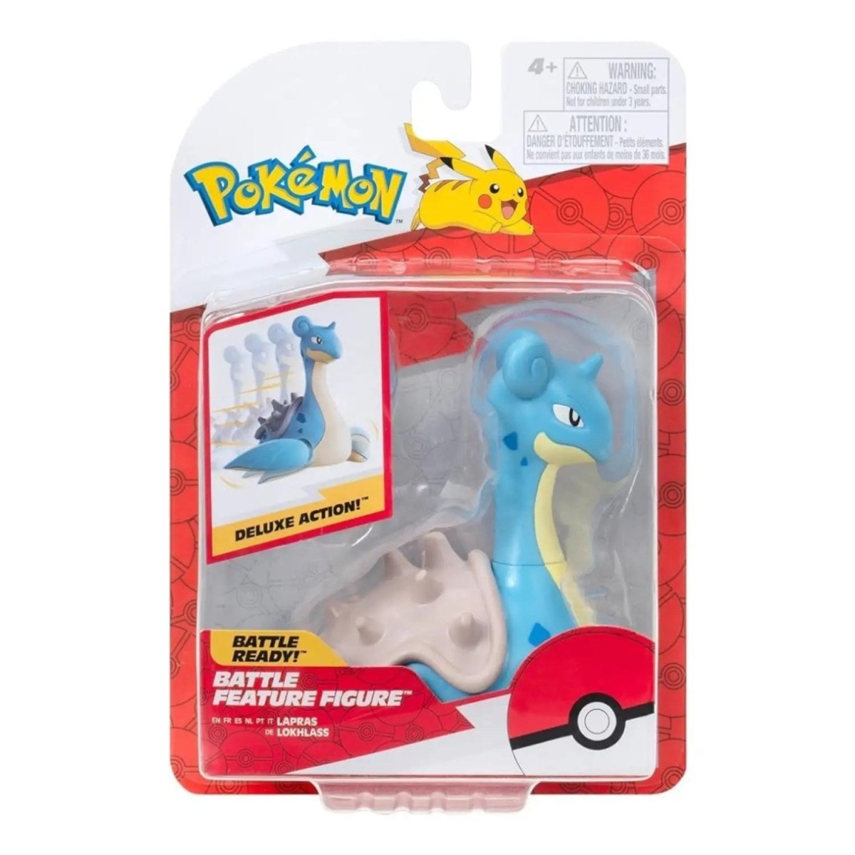 Pokemon Battle Aksiyon Figürler Lapras PKW3416 - Roket Oyuncak